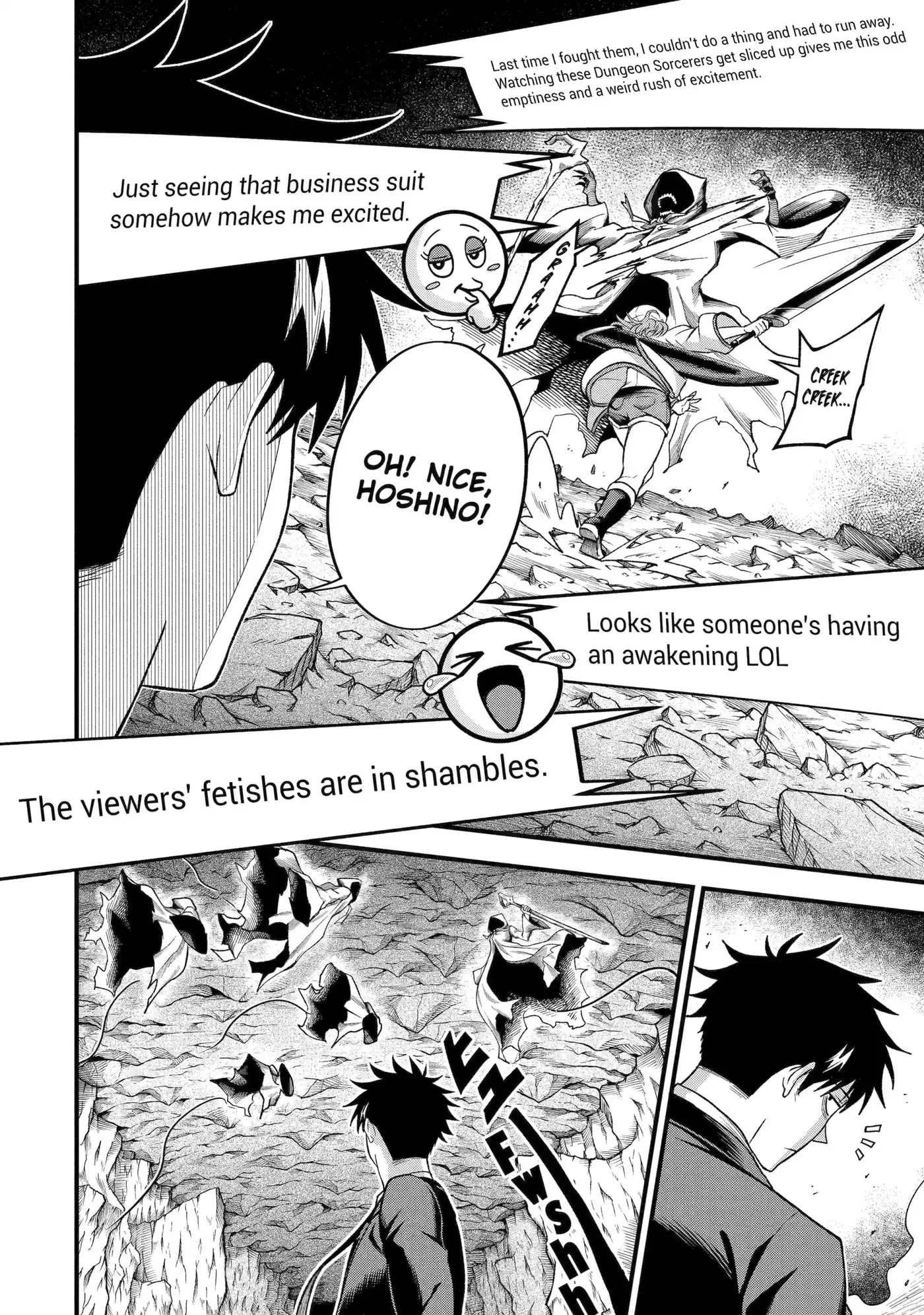 Shachiku Kensei, Haishinsha ni Naru: Black Guild Kaishain, Ukkari Kaisha-you Kaisen de S-kyuu Monster o Aite ni Musou Suru Tokoro o Zenkoku Haishin Shiteshimau Chapter 9 page 25