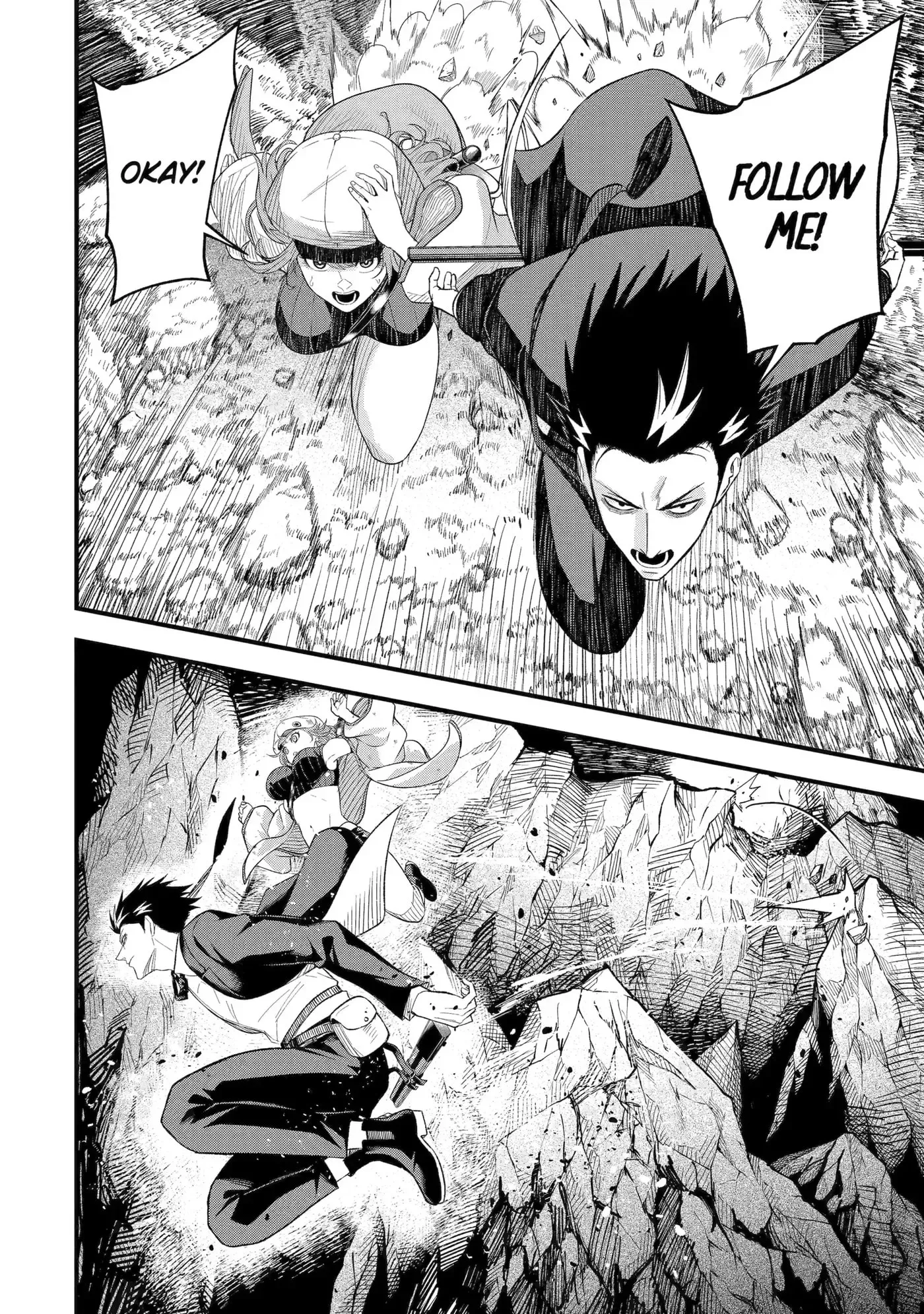 Shachiku Kensei, Haishinsha ni Naru: Black Guild Kaishain, Ukkari Kaisha-you Kaisen de S-kyuu Monster o Aite ni Musou Suru Tokoro o Zenkoku Haishin Shiteshimau Chapter 9 page 14