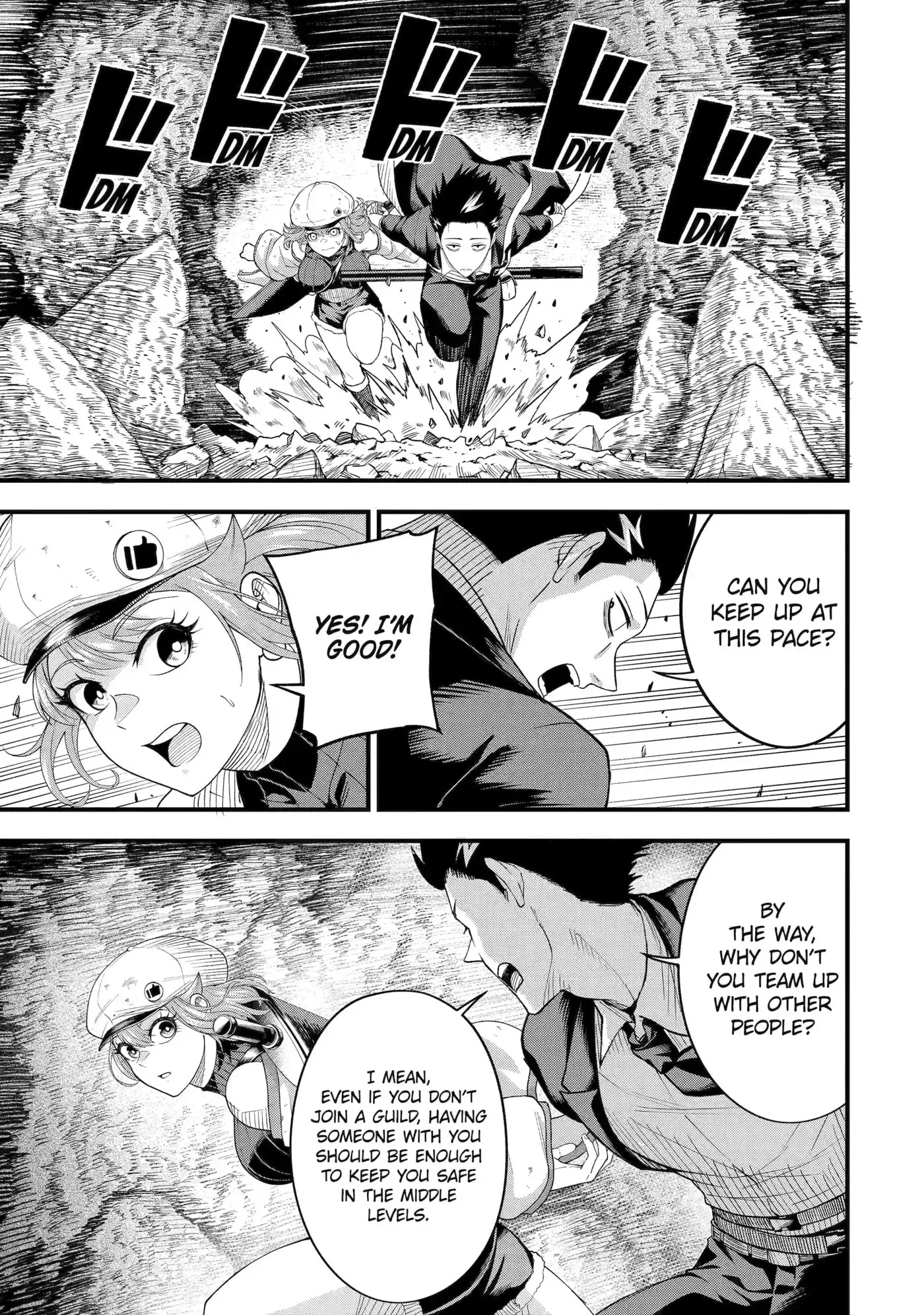 Shachiku Kensei, Haishinsha ni Naru: Black Guild Kaishain, Ukkari Kaisha-you Kaisen de S-kyuu Monster o Aite ni Musou Suru Tokoro o Zenkoku Haishin Shiteshimau Chapter 9 page 5
