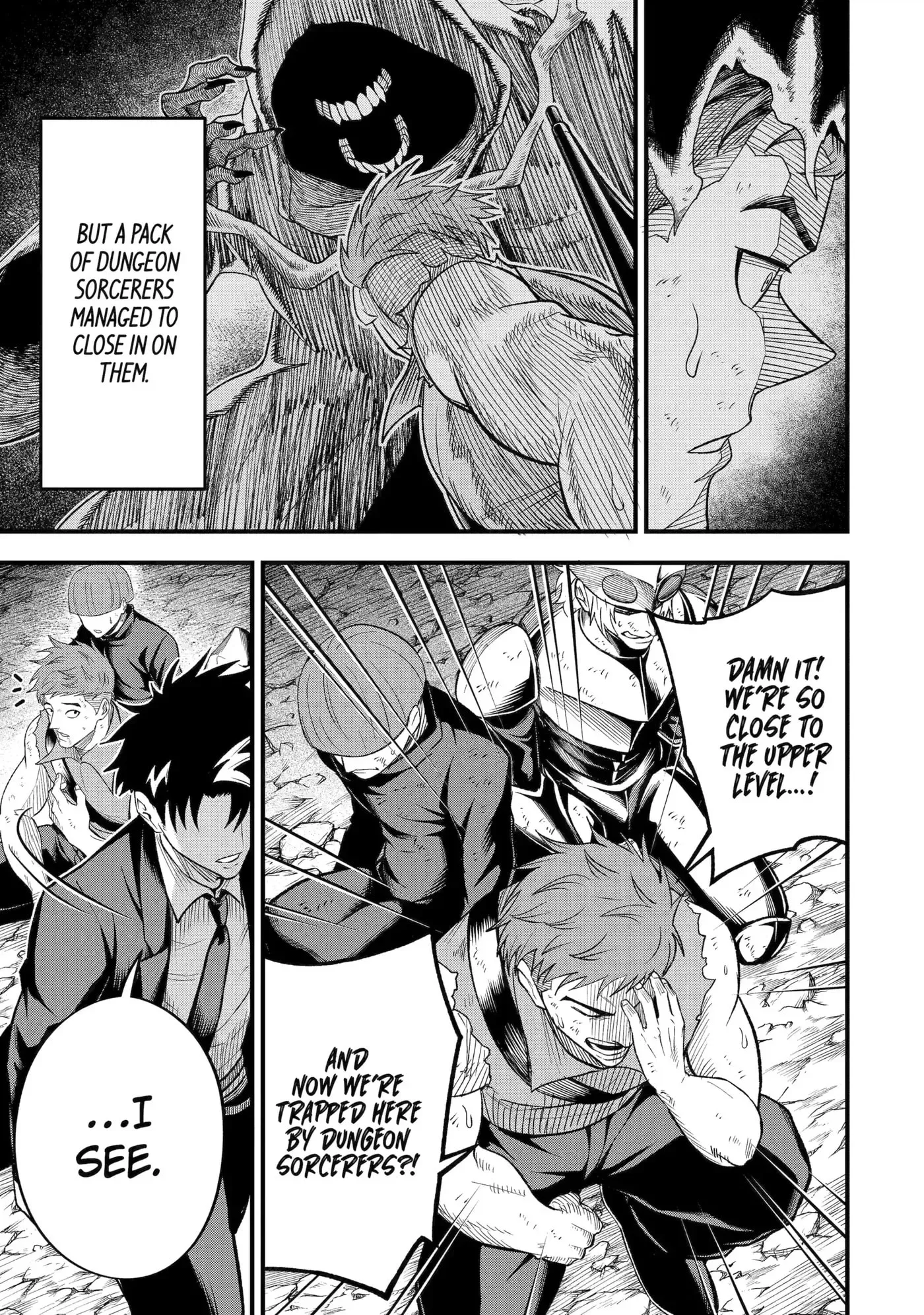 Shachiku Kensei, Haishinsha ni Naru: Black Guild Kaishain, Ukkari Kaisha-you Kaisen de S-kyuu Monster o Aite ni Musou Suru Tokoro o Zenkoku Haishin Shiteshimau Chapter 9 page 28