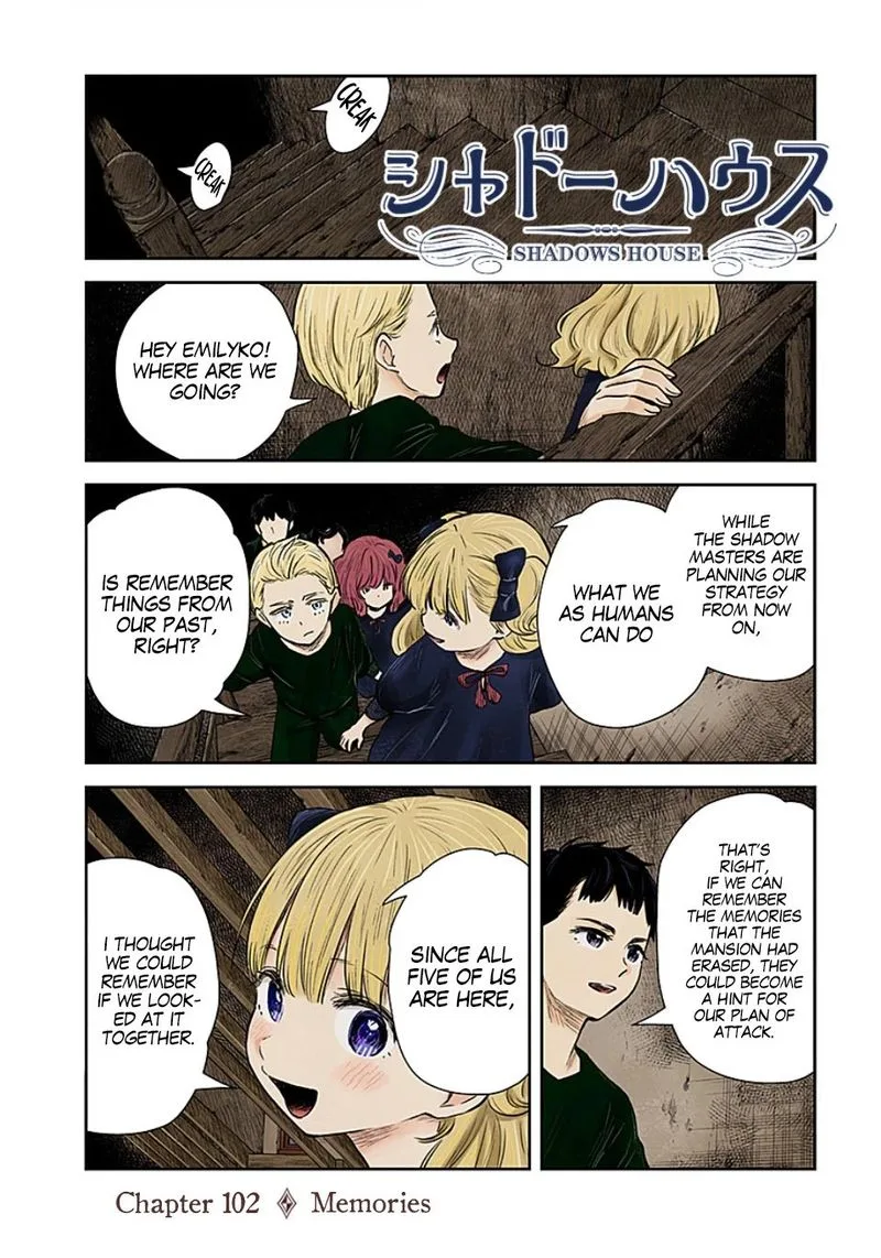 Shadows House Chapter 102 page 1
