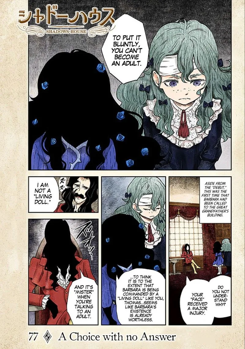 Shadows House Chapter 77 page 1