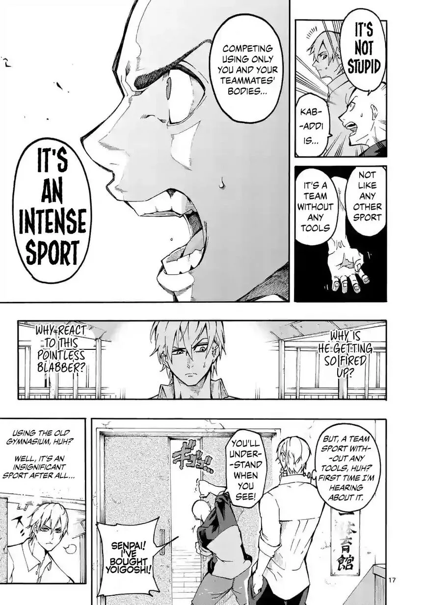 Shakunetsu Kabaddi Chapter 1 page 16