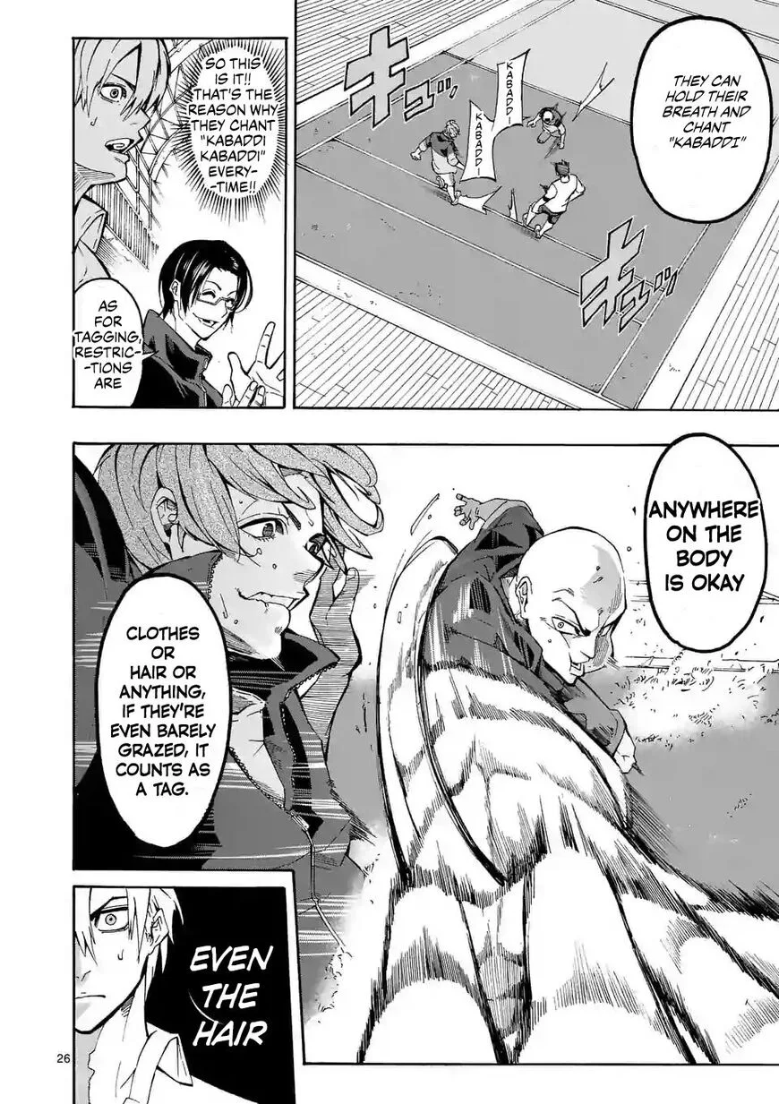 Shakunetsu Kabaddi Chapter 1 page 25