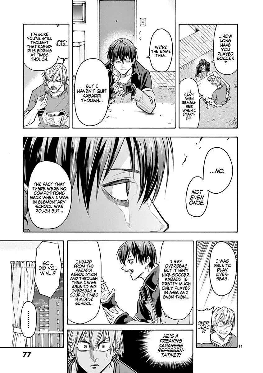 Shakunetsu Kabaddi Chapter 11 page 12