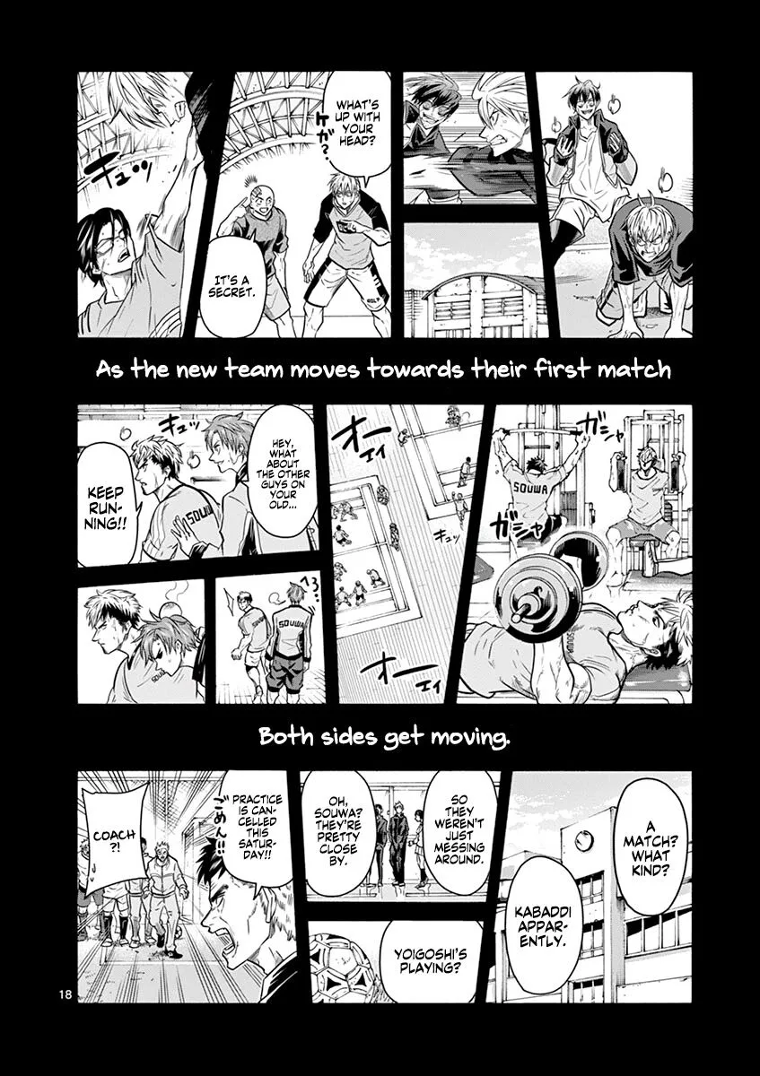 Shakunetsu Kabaddi Chapter 12 page 19