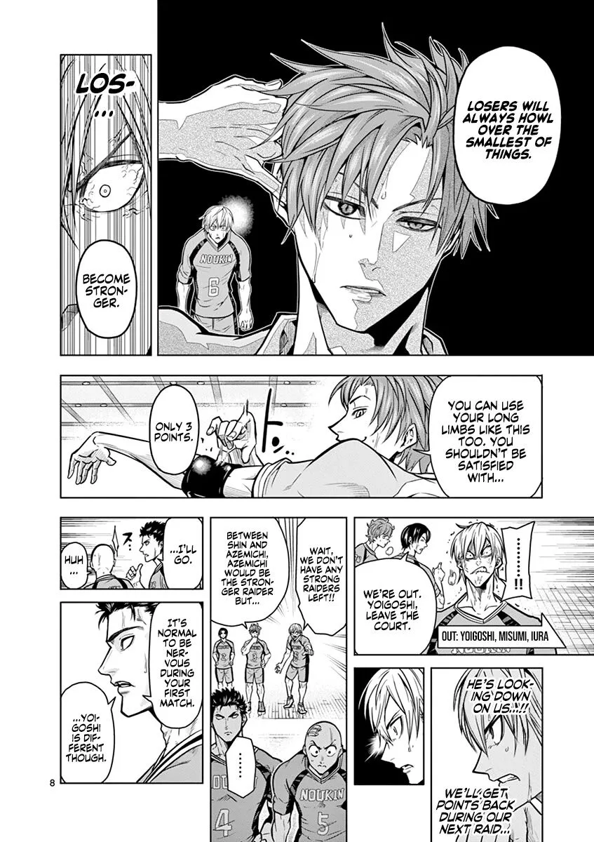 Shakunetsu Kabaddi Chapter 14 page 8
