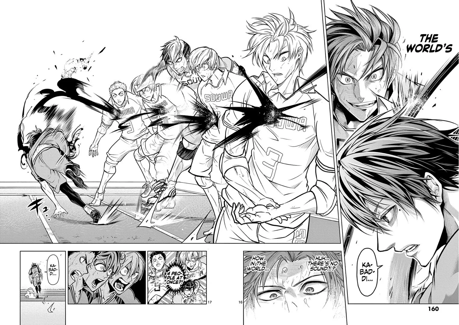 Shakunetsu Kabaddi Chapter 15 page 16