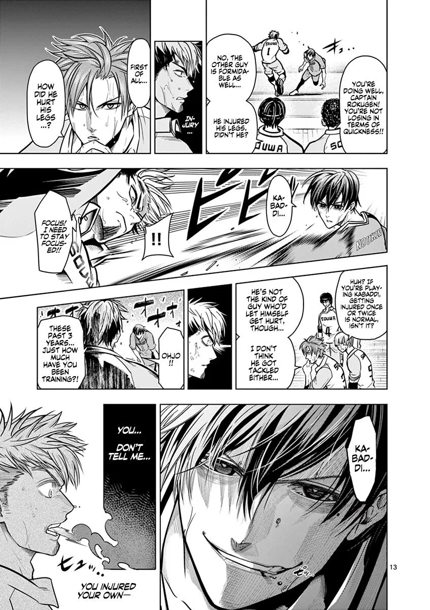 Shakunetsu Kabaddi Chapter 16 page 14