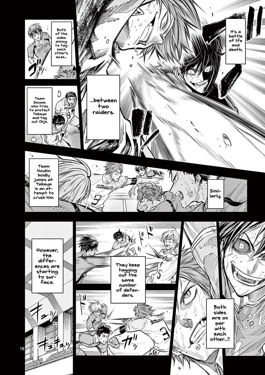 Shakunetsu Kabaddi Chapter 17 page 20