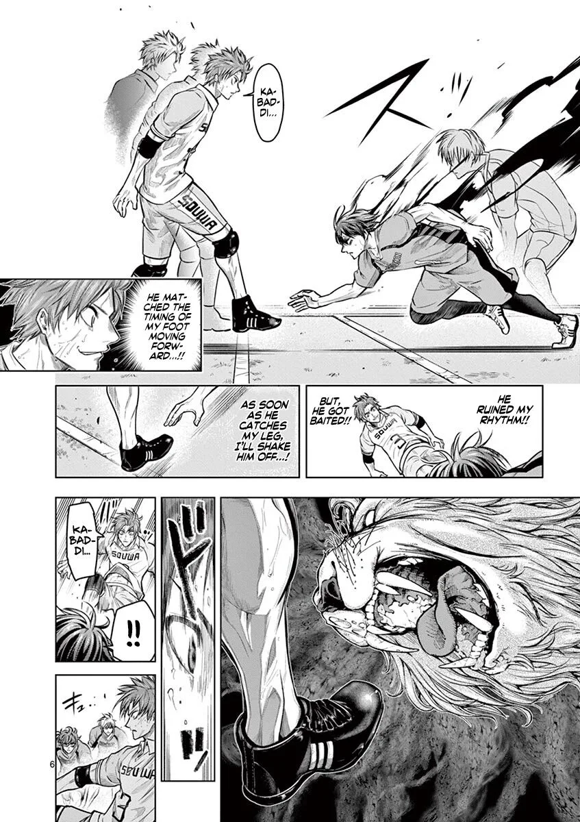 Shakunetsu Kabaddi Chapter 17 page 10