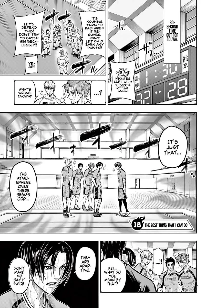 Shakunetsu Kabaddi Chapter 18 page 2