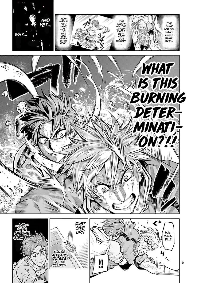 Shakunetsu Kabaddi Chapter 18 page 19