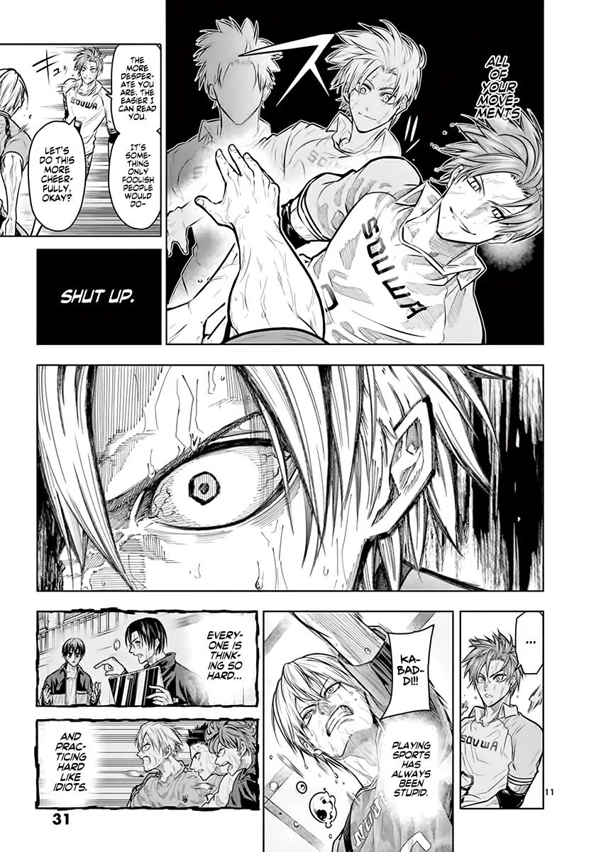 Shakunetsu Kabaddi Chapter 18 page 12