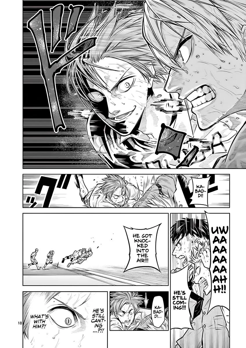 Shakunetsu Kabaddi Chapter 18 page 18