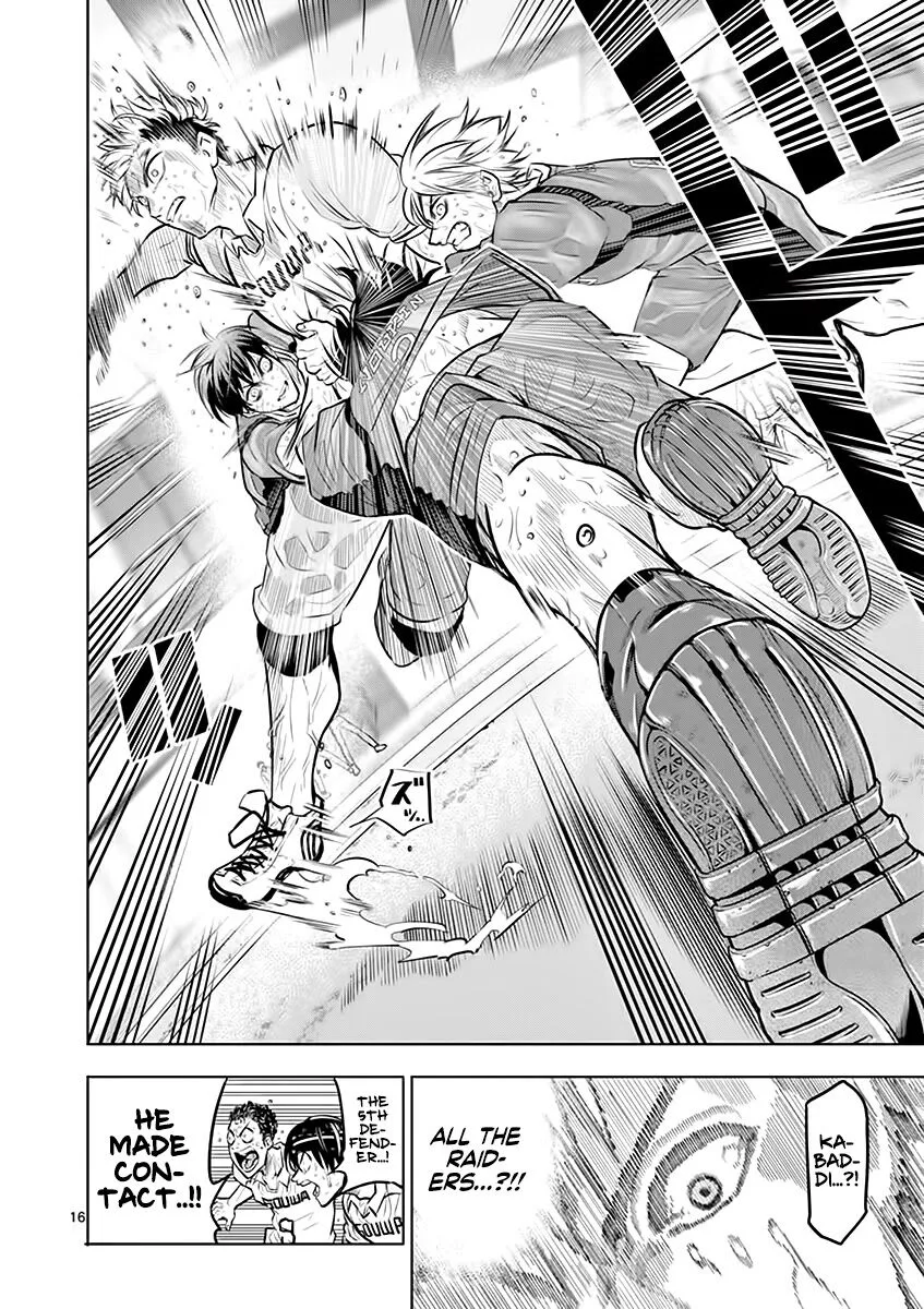 Shakunetsu Kabaddi Chapter 19 page 17