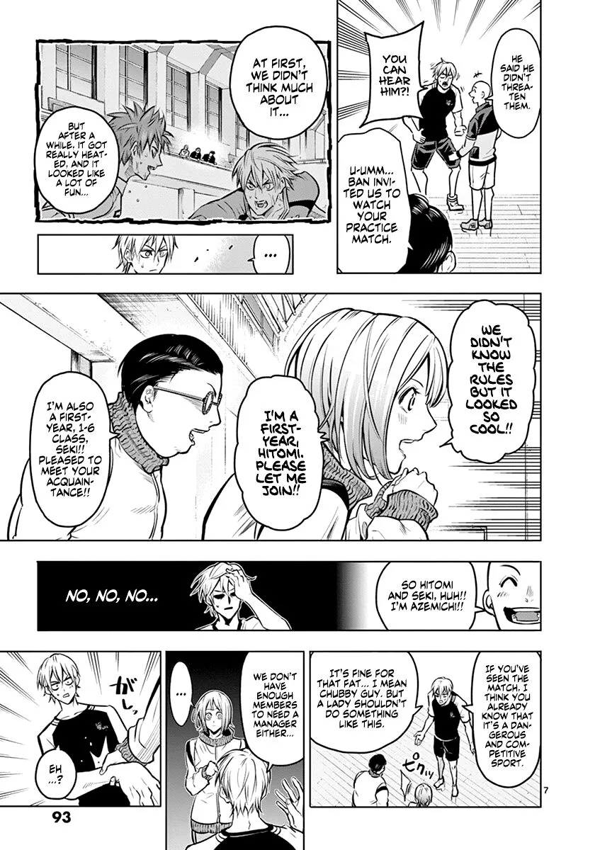 Shakunetsu Kabaddi Chapter 21 page 8