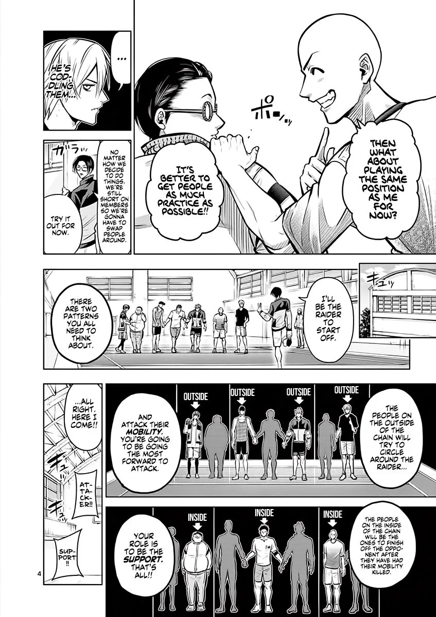 Shakunetsu Kabaddi Chapter 22 page 5