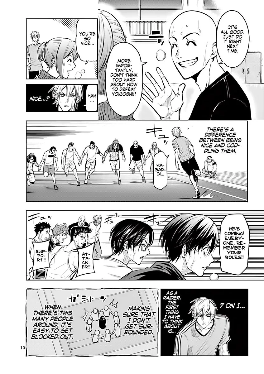 Shakunetsu Kabaddi Chapter 22 page 11