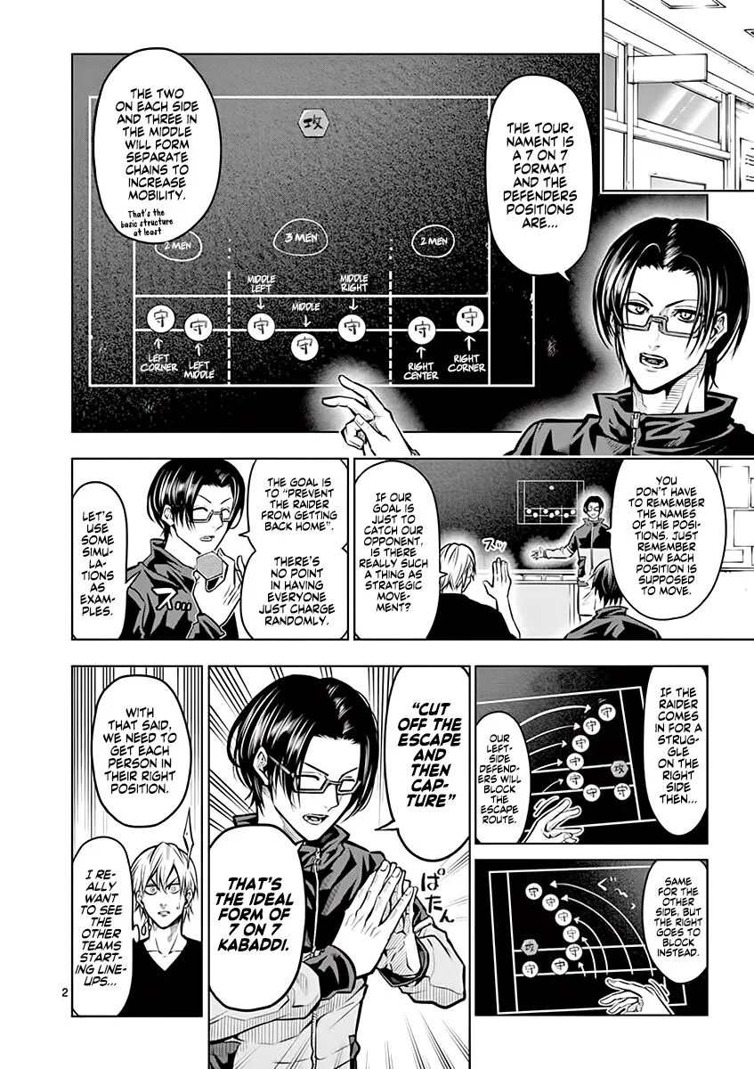 Shakunetsu Kabaddi Chapter 22 page 3