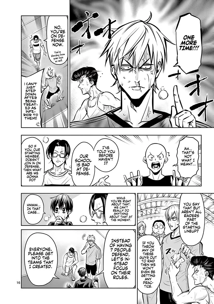 Shakunetsu Kabaddi Chapter 22 page 17