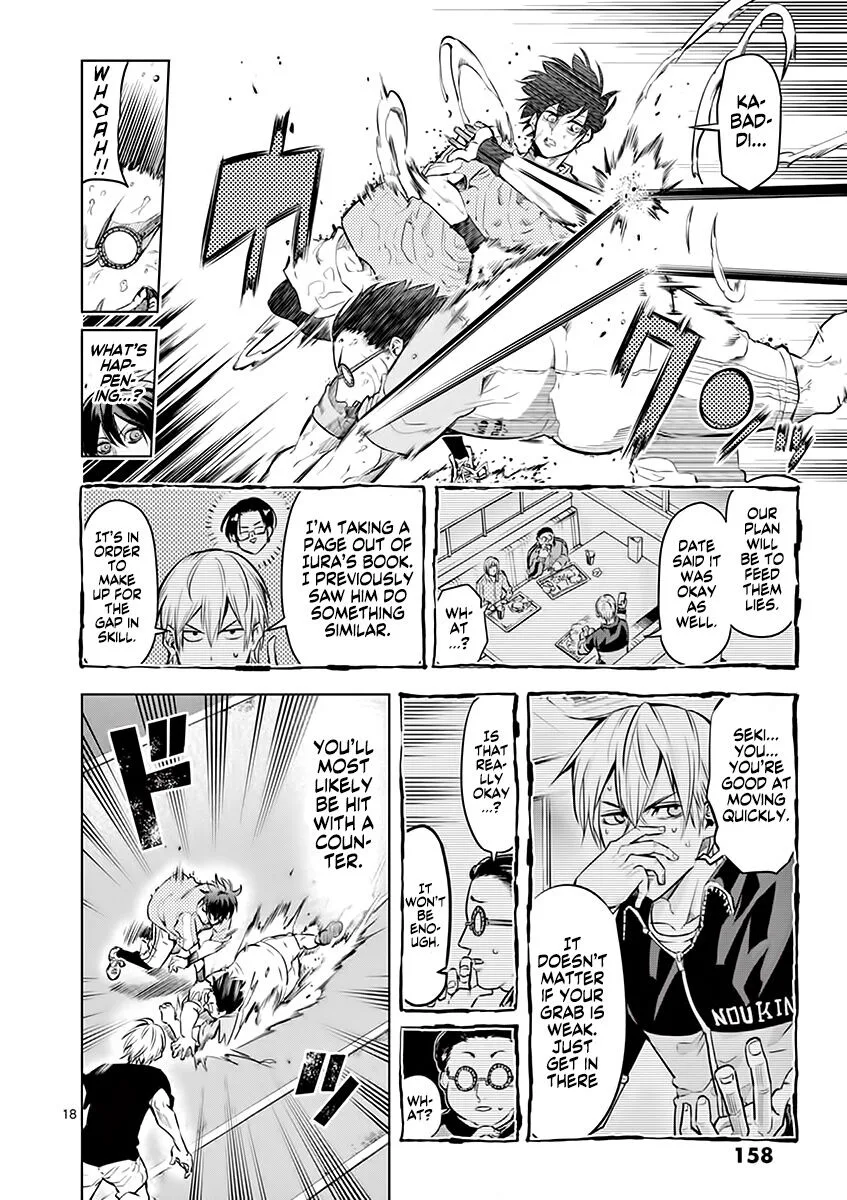 Shakunetsu Kabaddi Chapter 24 page 18