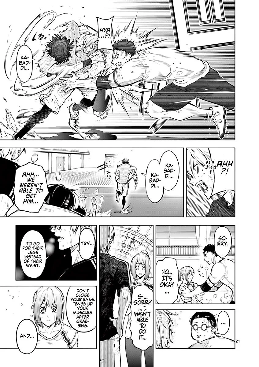 Shakunetsu Kabaddi Chapter 24 page 21