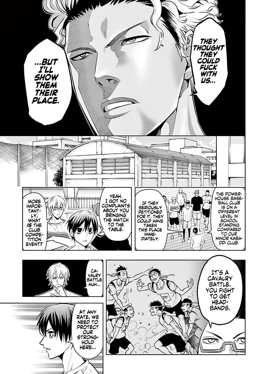 Shakunetsu Kabaddi Chapter 28 page 13