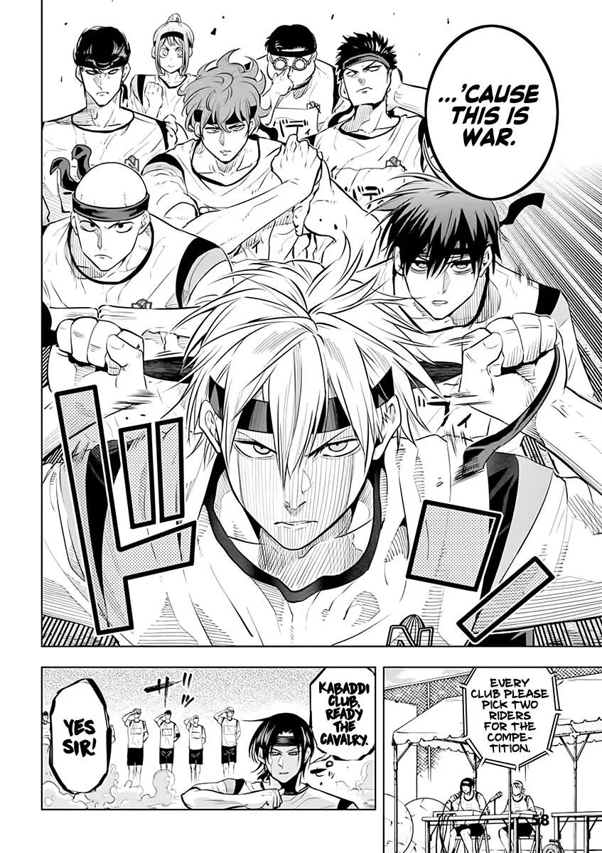 Shakunetsu Kabaddi Chapter 28 page 14