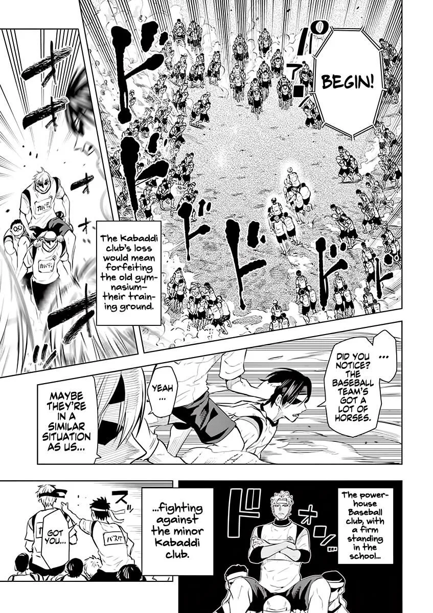 Shakunetsu Kabaddi Chapter 28 page 19