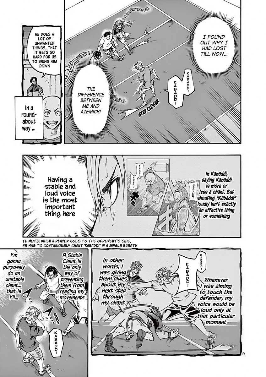 Shakunetsu Kabaddi Chapter 3 page 10