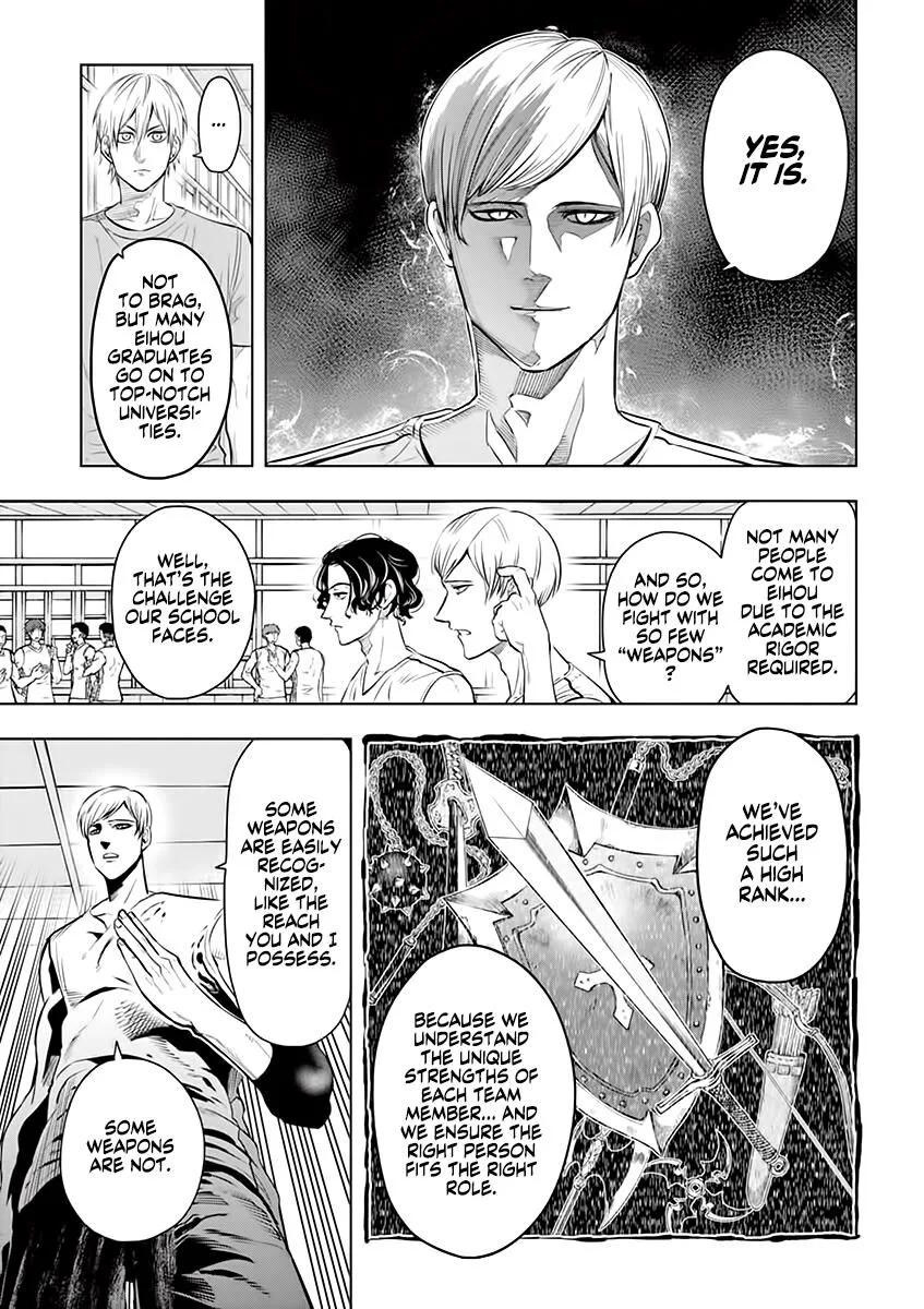 Shakunetsu Kabaddi Chapter 32 page 11