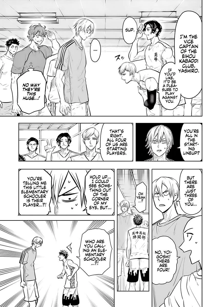 Shakunetsu Kabaddi Chapter 32 page 9