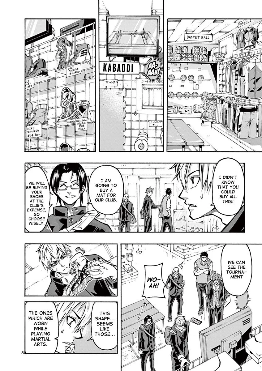 Shakunetsu Kabaddi Chapter 4 page 9