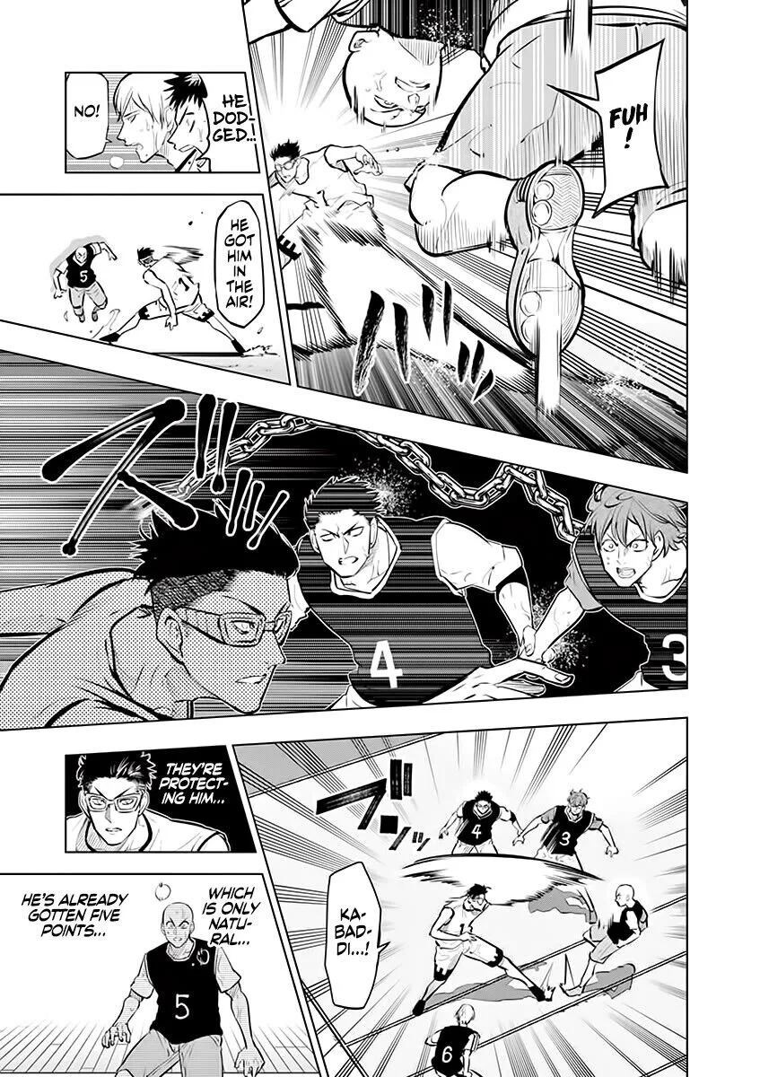 Shakunetsu Kabaddi Chapter 46 page 7