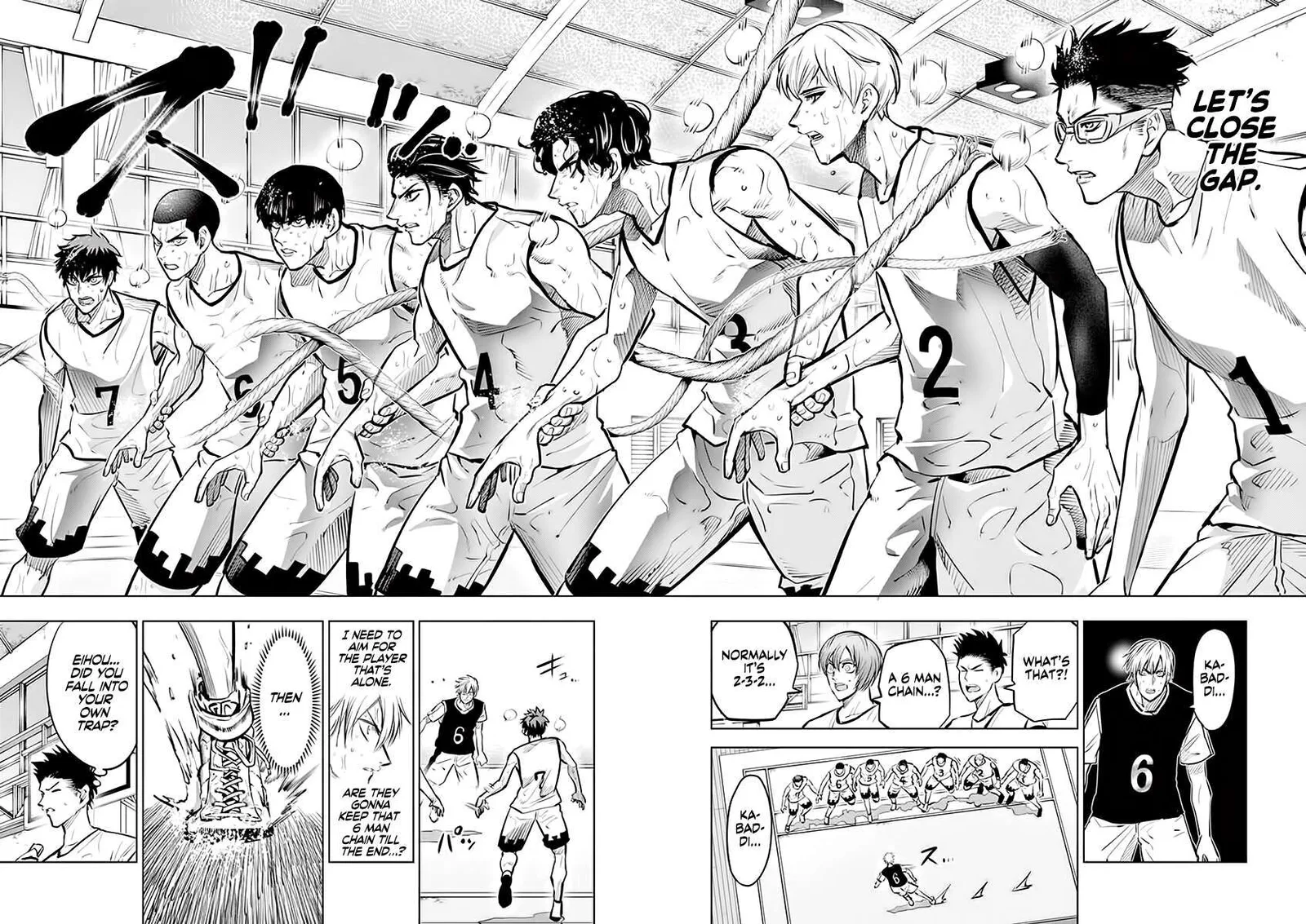 Shakunetsu Kabaddi Chapter 49 page 2