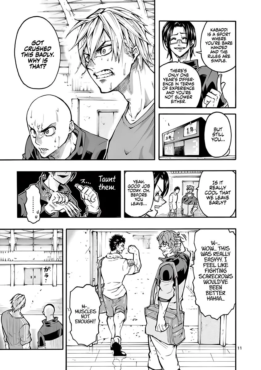 Shakunetsu Kabaddi Chapter 5 page 12