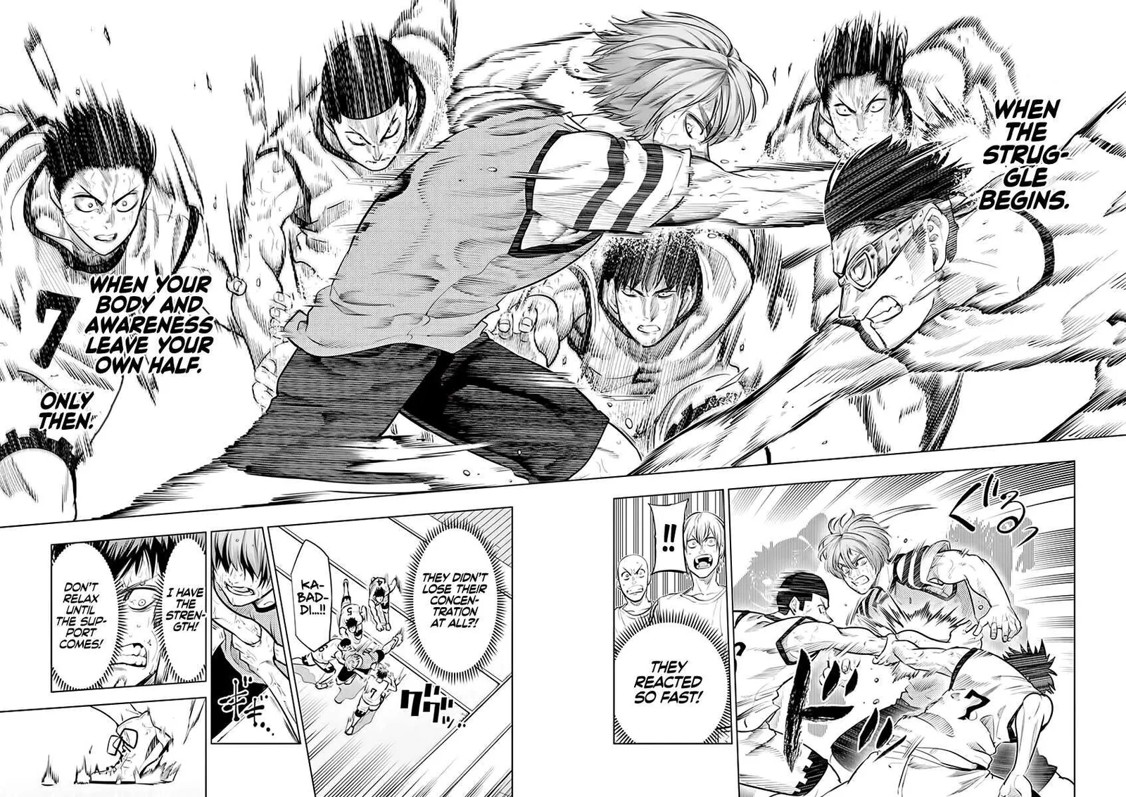 Shakunetsu Kabaddi Chapter 54 page 6