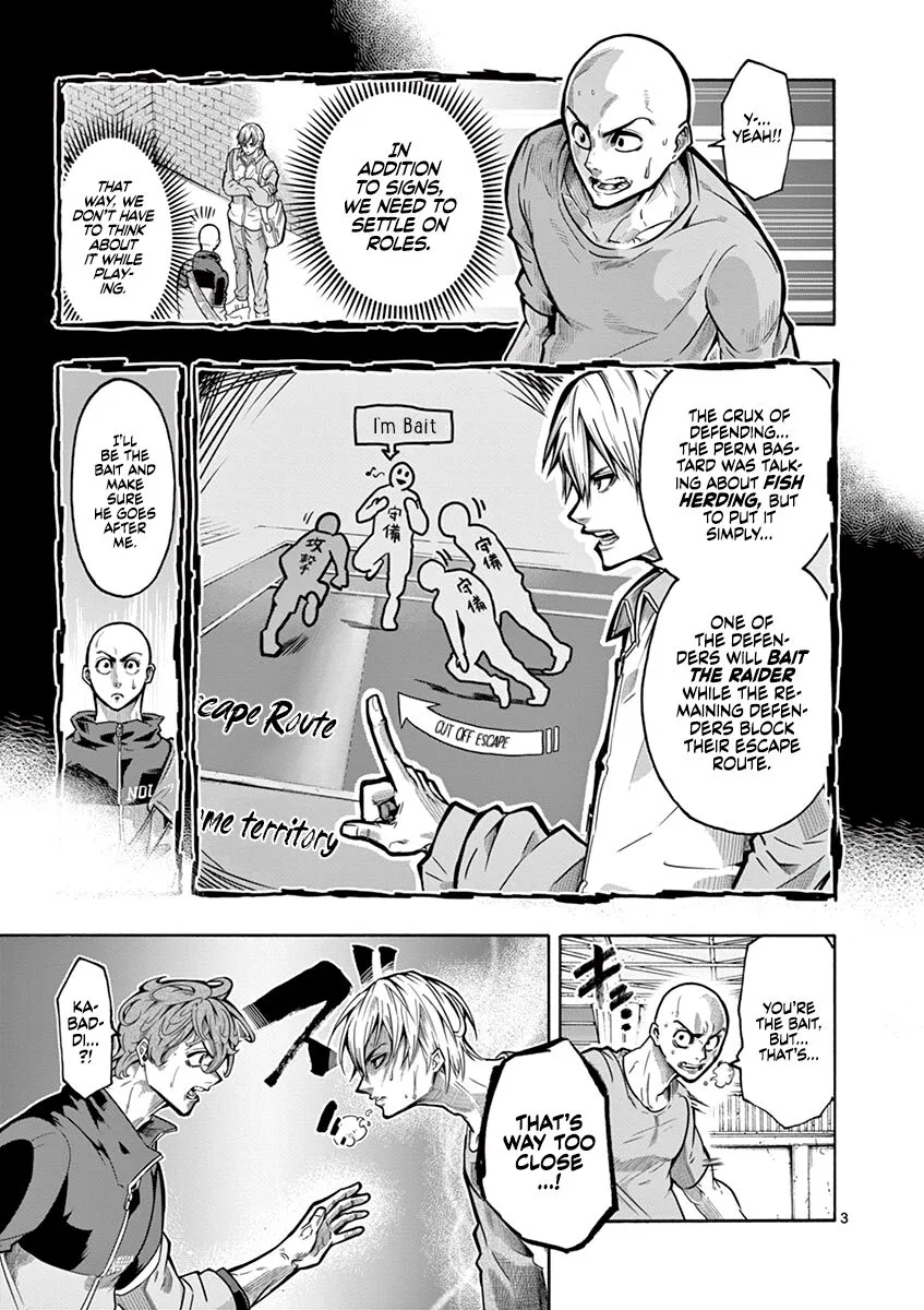 Shakunetsu Kabaddi Chapter 6 page 4