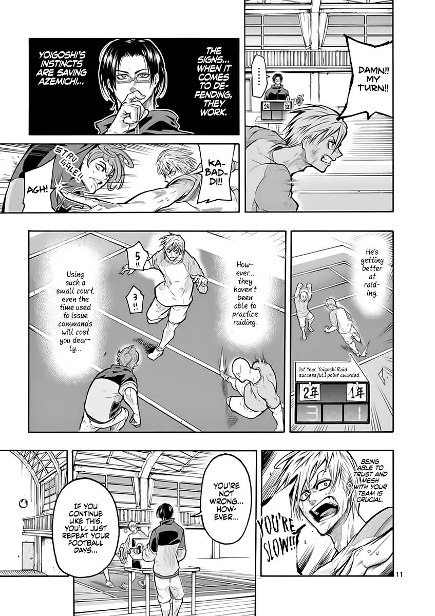 Shakunetsu Kabaddi Chapter 6 page 12