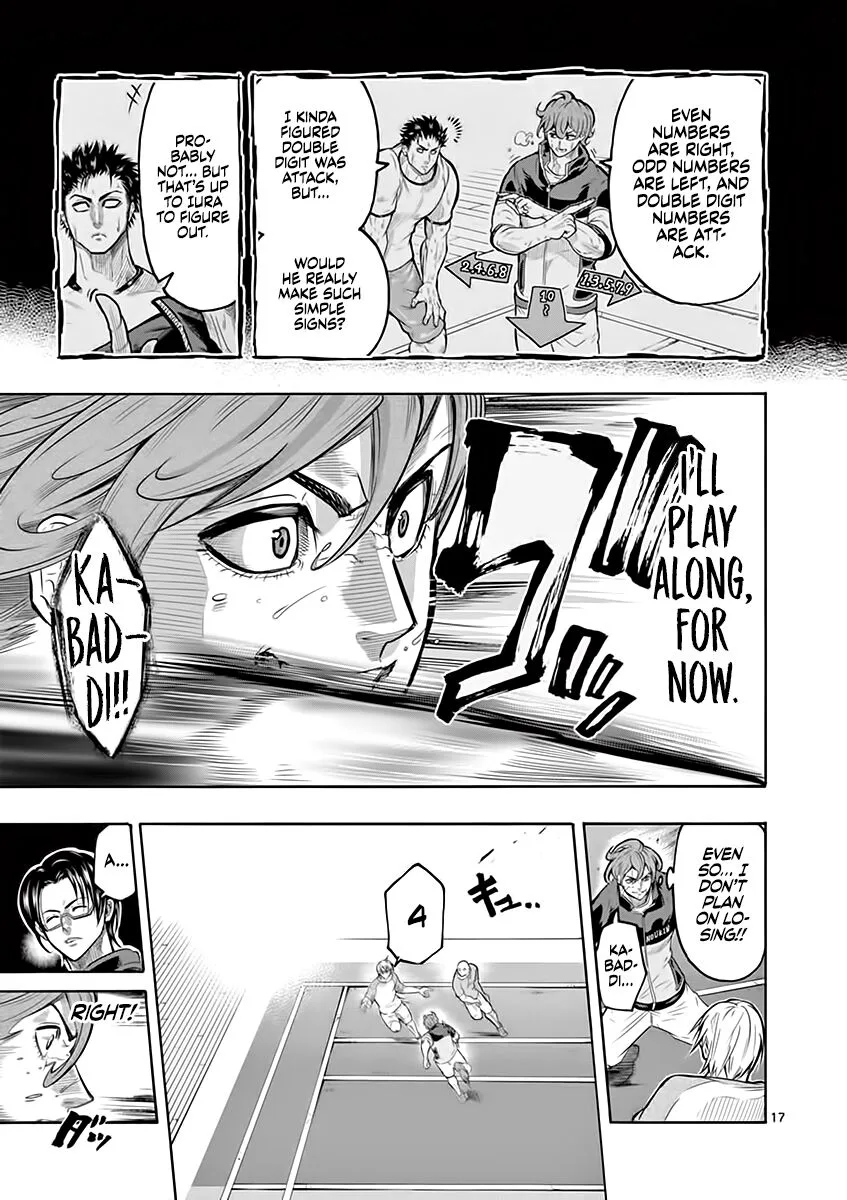 Shakunetsu Kabaddi Chapter 6 page 18