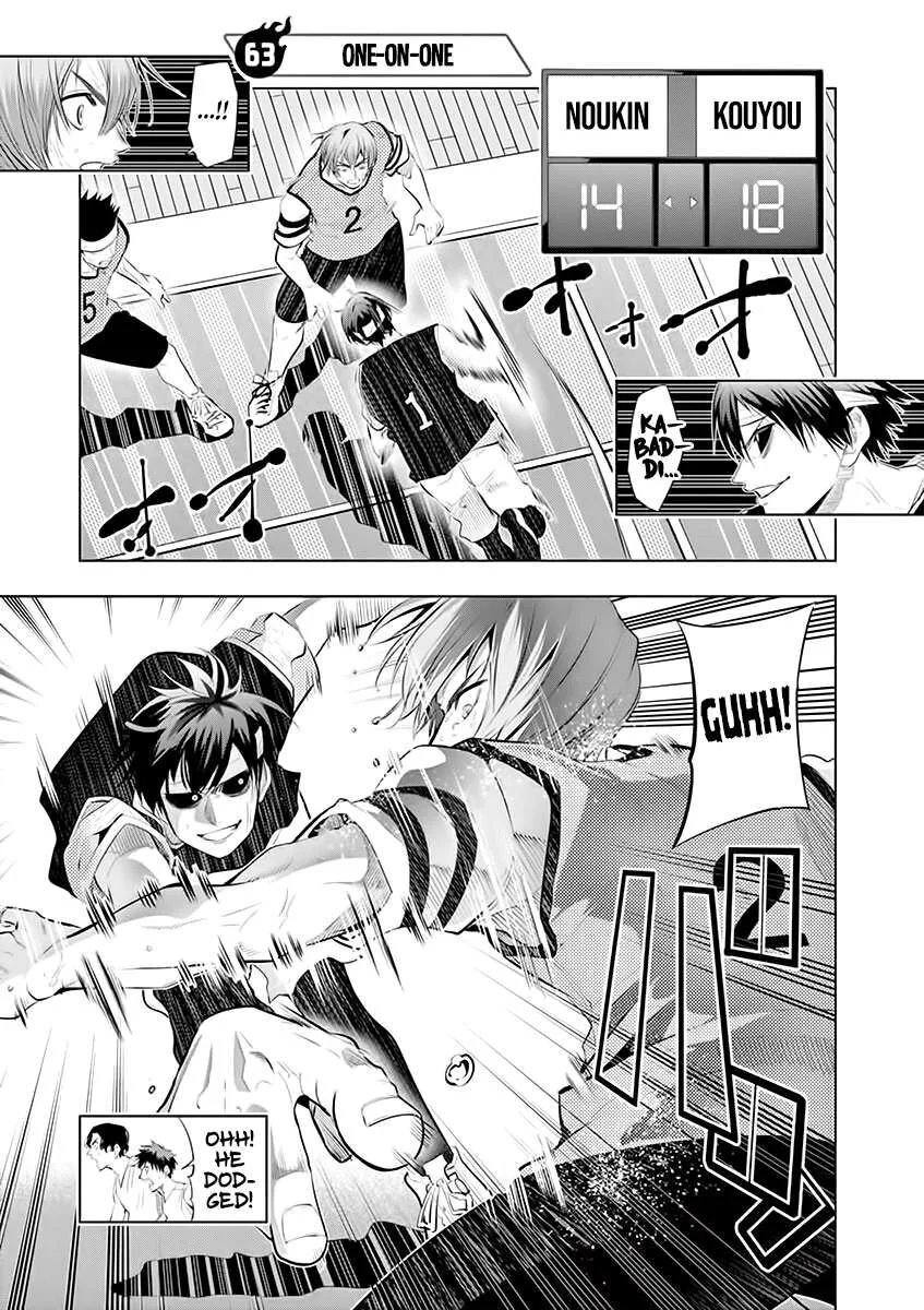 Shakunetsu Kabaddi Chapter 63 page 1