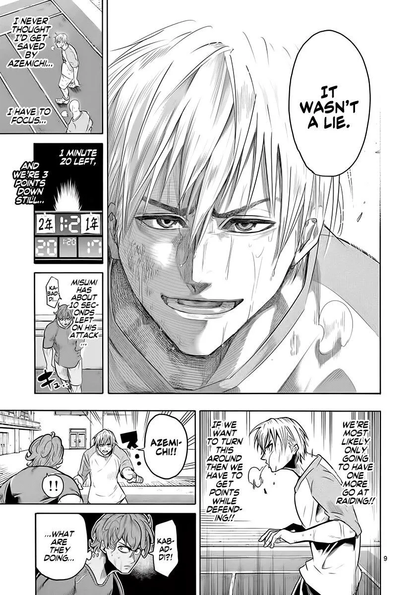 Shakunetsu Kabaddi Chapter 7 page 9