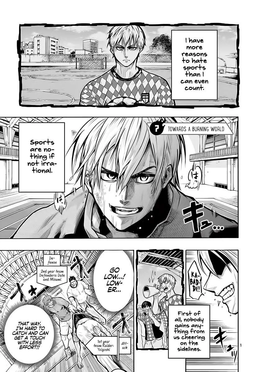Shakunetsu Kabaddi Chapter 7 page 1