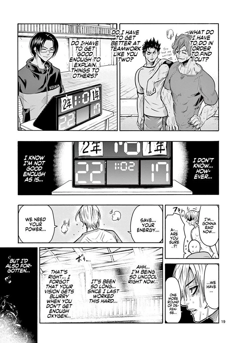 Shakunetsu Kabaddi Chapter 7 page 17