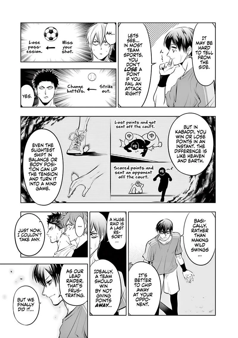 Shakunetsu Kabaddi Chapter 70 page 9