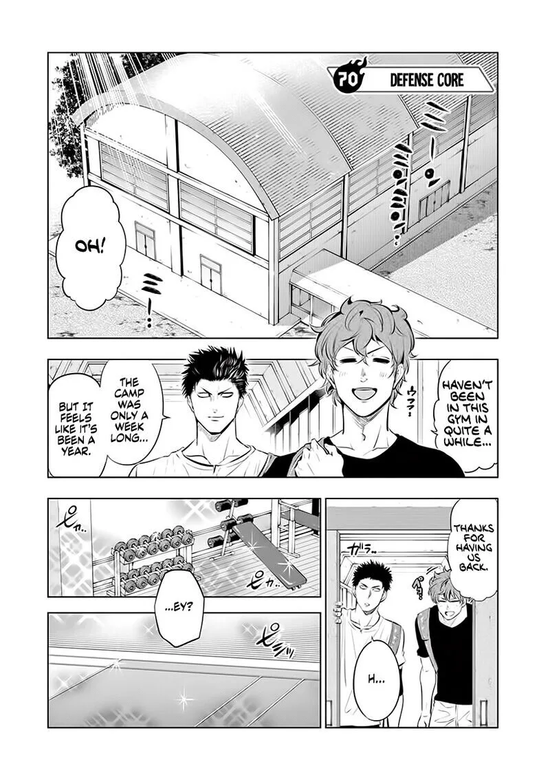 Shakunetsu Kabaddi Chapter 70 page 1