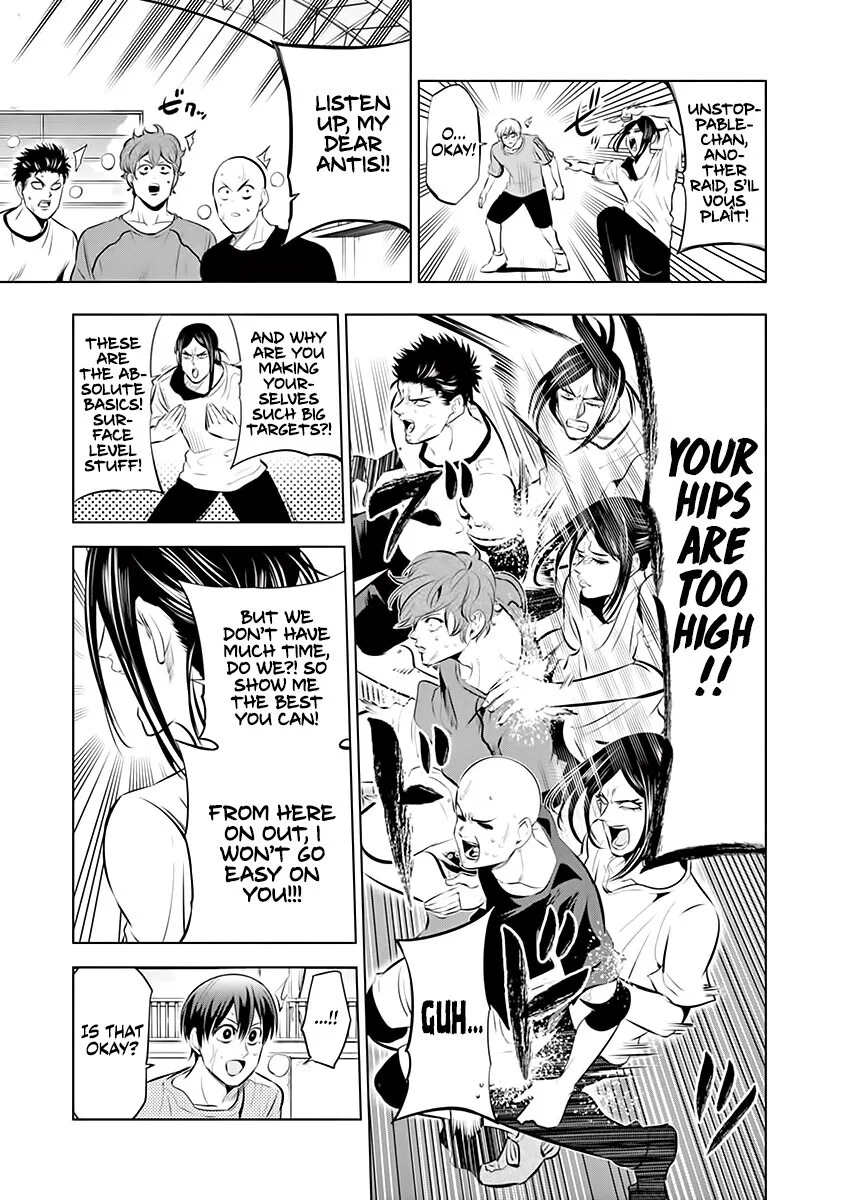 Shakunetsu Kabaddi Chapter 74 page 17