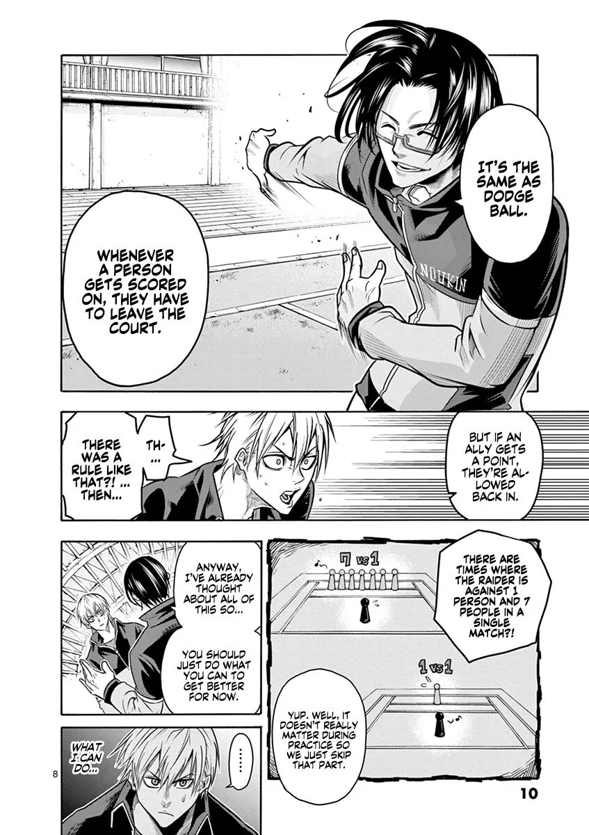 Shakunetsu Kabaddi Chapter 8 page 12