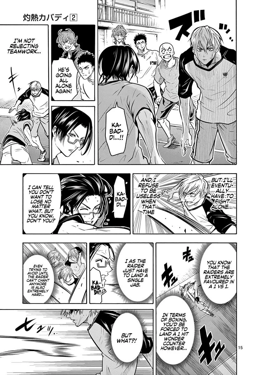 Shakunetsu Kabaddi Chapter 8 page 19